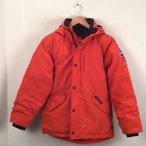 Canada Goose Kids Orange Parka Jacket